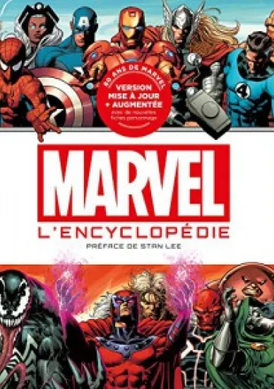 Première de couverture du livre 'Marvel l'encyclopédie'